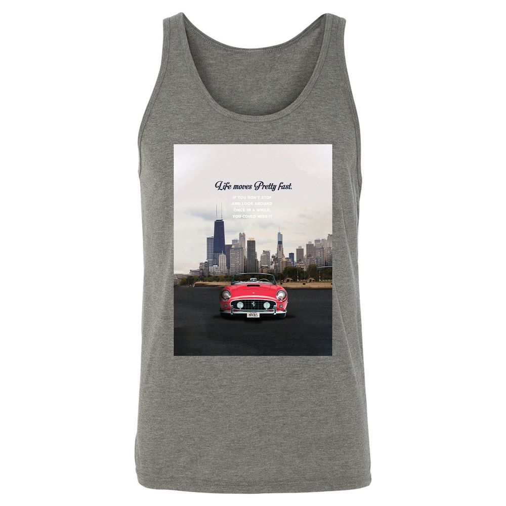 Unisex Jersey Tank - 465ZK571 - Grey Triblend - 8