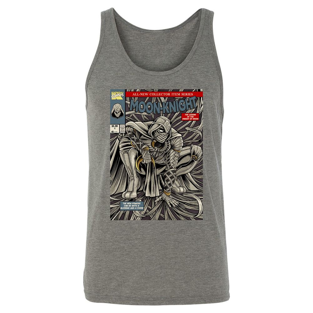 Unisex Jersey Tank - SUQRA8B6 - Grey Triblend - 8