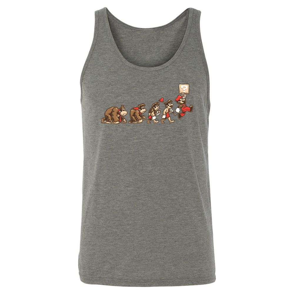 Unisex Jersey Tank - M66B1N1L - Grey Triblend - 8