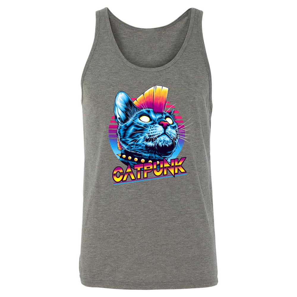 Unisex Jersey Tank - NALY8KSE - Grey Triblend - 8