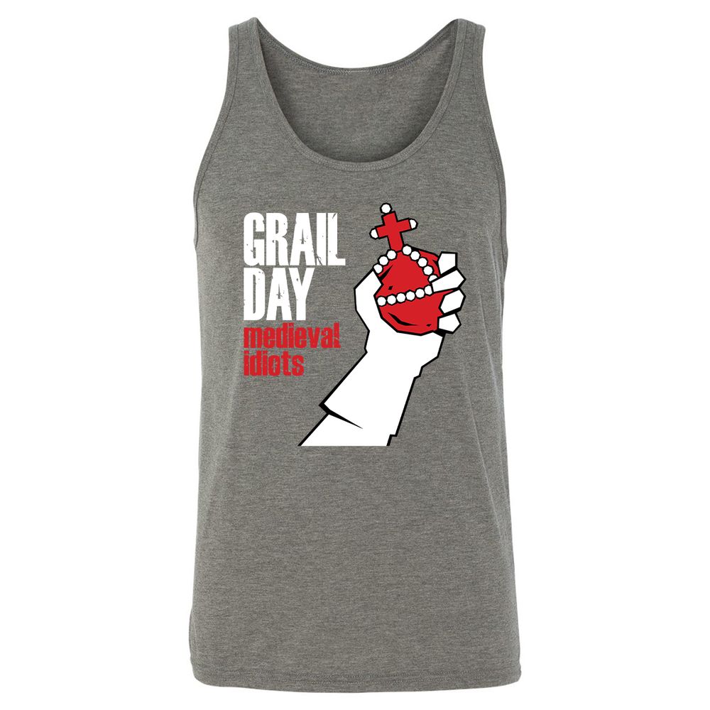 Unisex Jersey Tank - U4SYRXER - Grey Triblend - 8