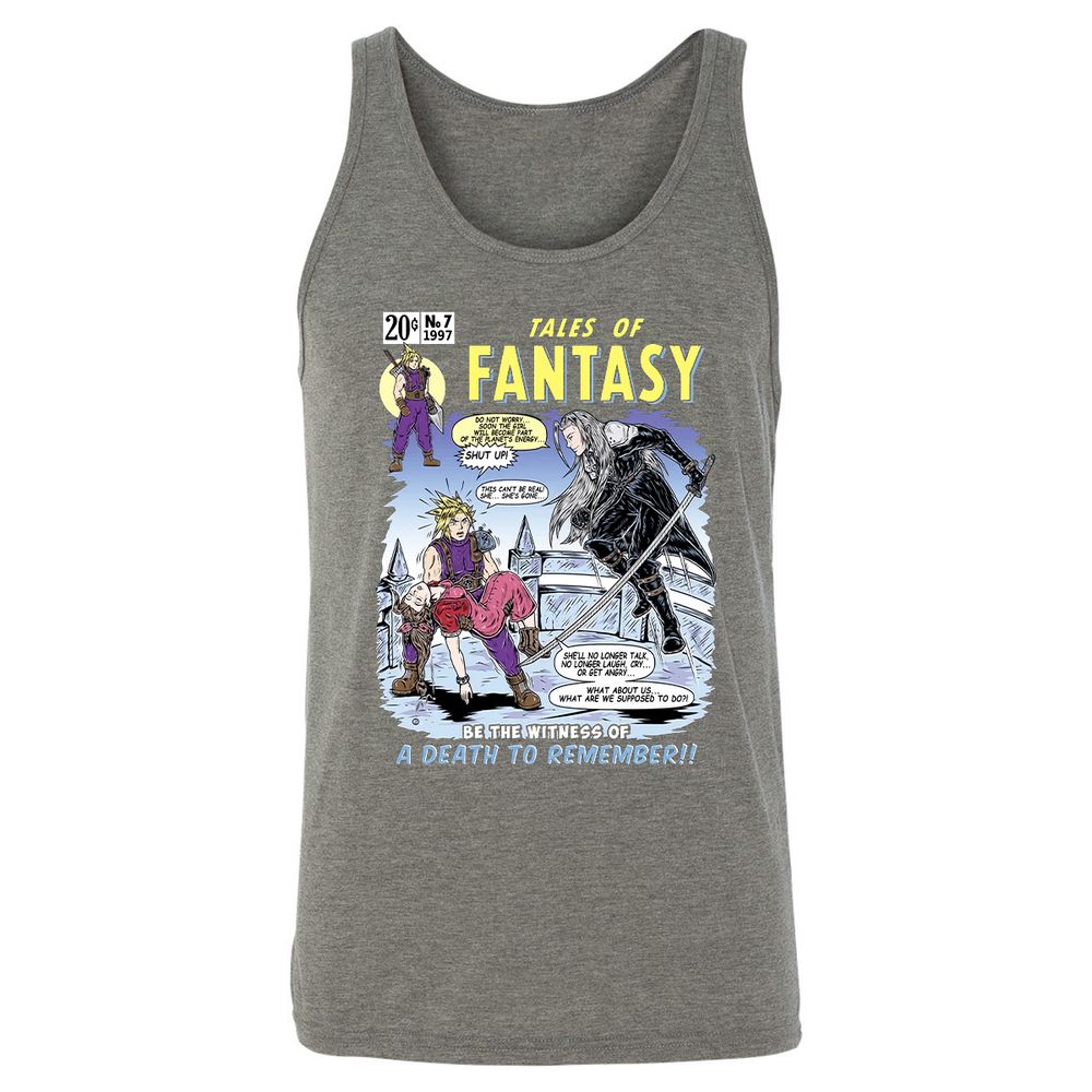 Unisex Jersey Tank - HUE2GDYF - Grey Triblend - 8