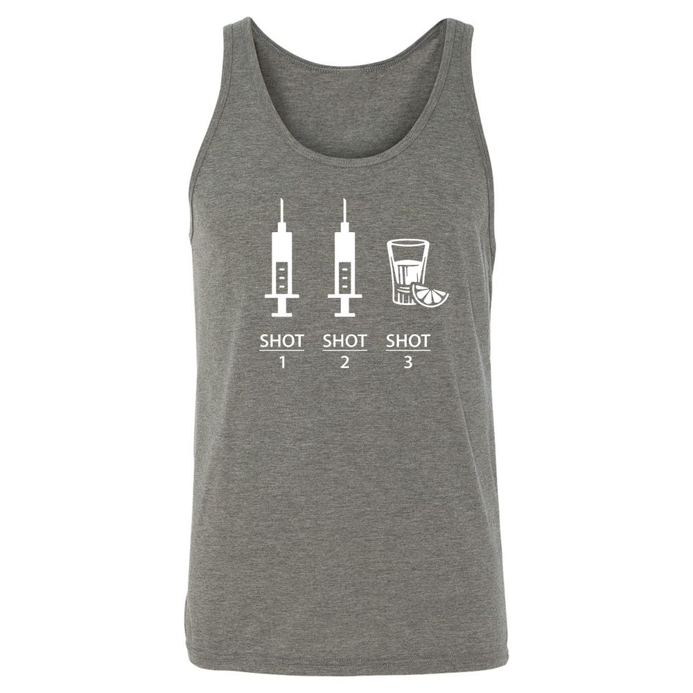 Unisex Jersey Tank - FEM1PW56 - Grey Triblend - 8