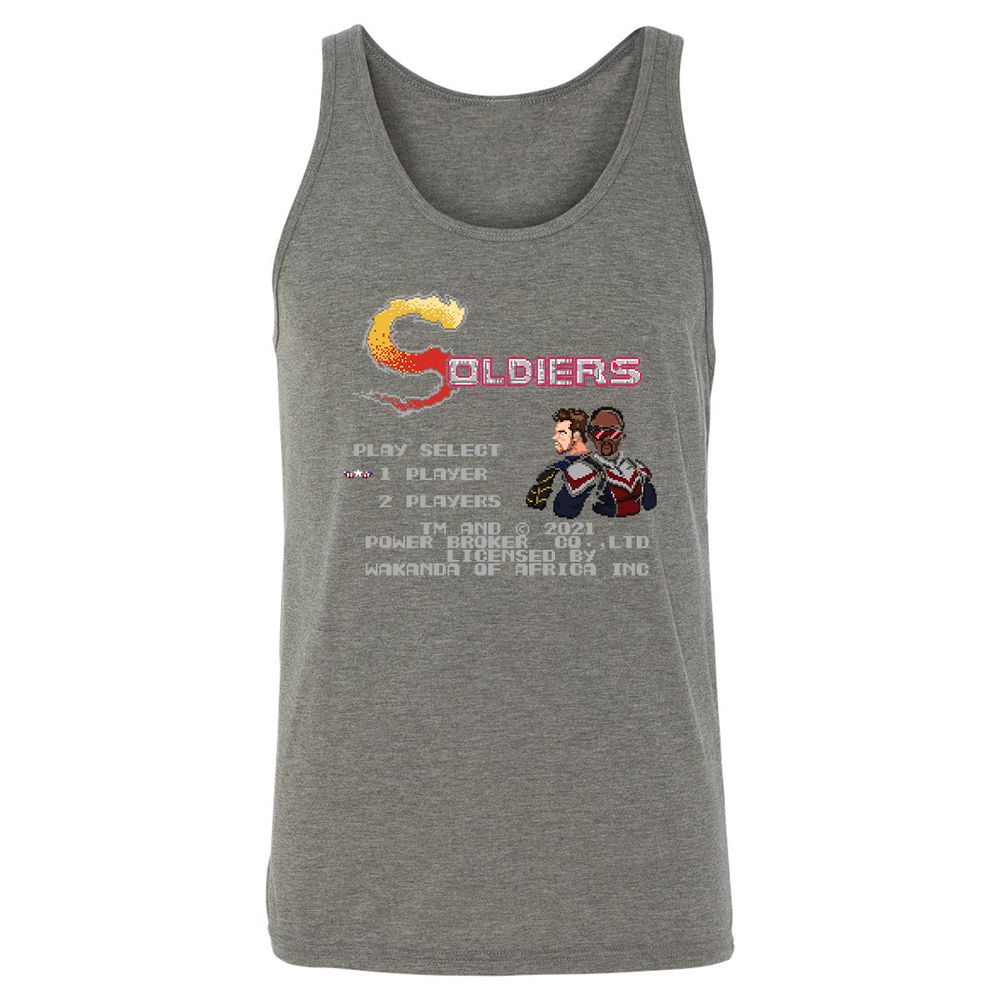 Unisex Jersey Tank - MHV8F6WJ - Grey Triblend - 8