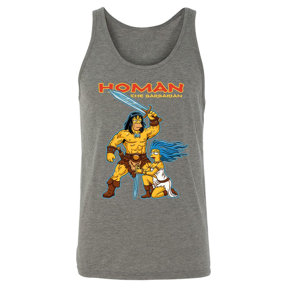 Unisex Jersey Tank - 4MYCKF5C - Grey Triblend - 8