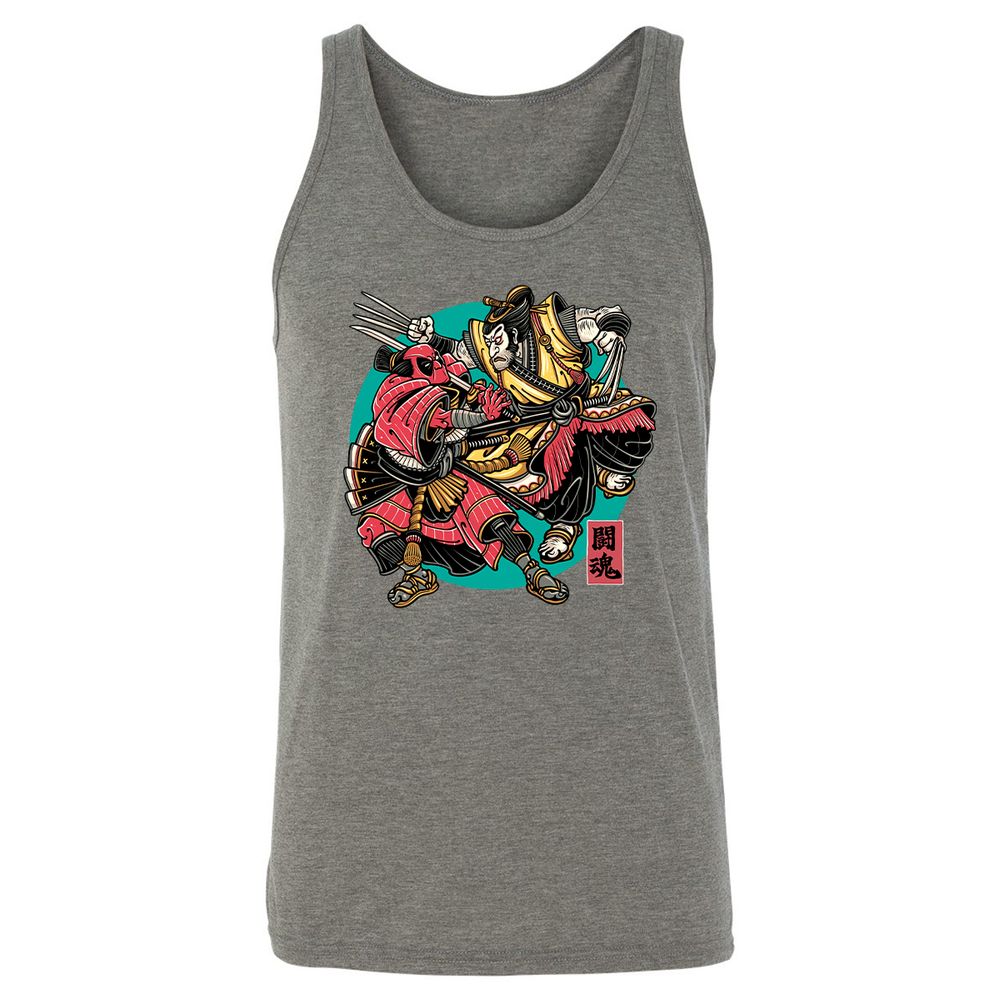 Unisex Jersey Tank - ZQW8UAZ8 - Grey Triblend - 8
