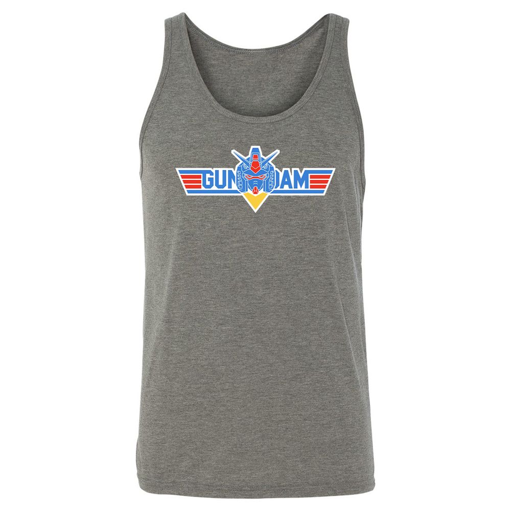 Unisex Jersey Tank - NTXLVUA6 - Grey Triblend - 8