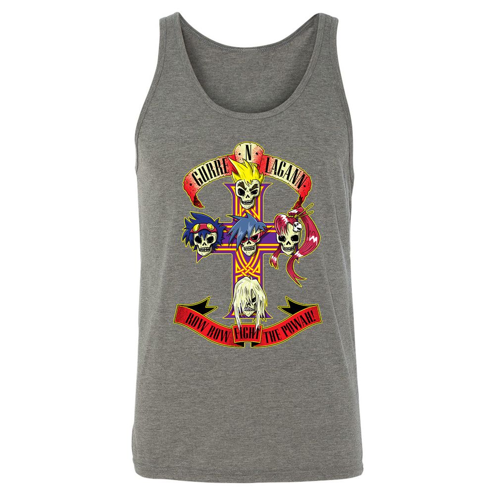 Unisex Jersey Tank - 1MRS4R6V - Grey Triblend - 8