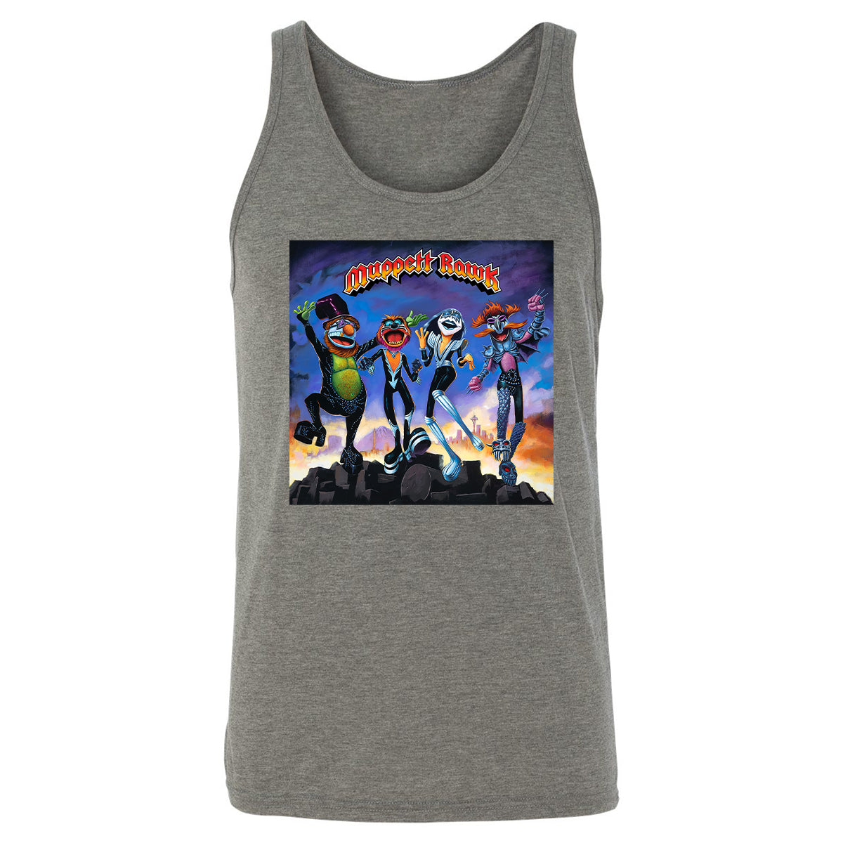 Unisex Jersey Tank - DW2CGFSW - Grey Triblend - 8