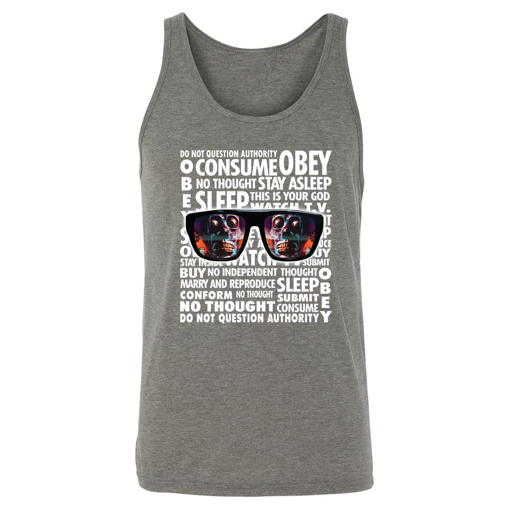 Unisex Jersey Tank - 4PSWVXVN - Grey Triblend - 8