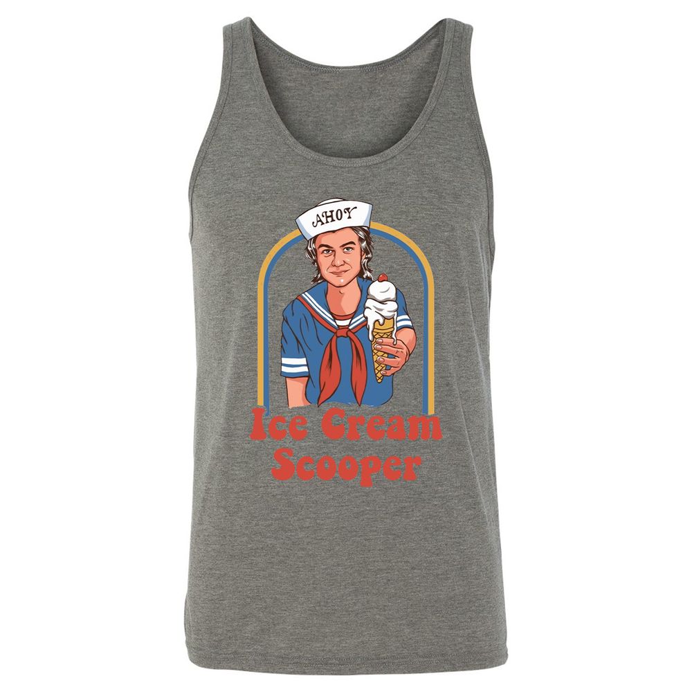 Unisex Jersey Tank - VJXNSC3E - Grey Triblend - 8