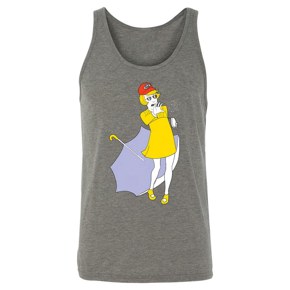 Unisex Jersey Tank - MFRHKZER - Grey Triblend - 8