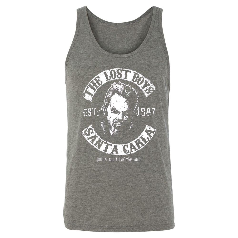 Unisex Jersey Tank - MYPSTUKY - Grey Triblend - 8