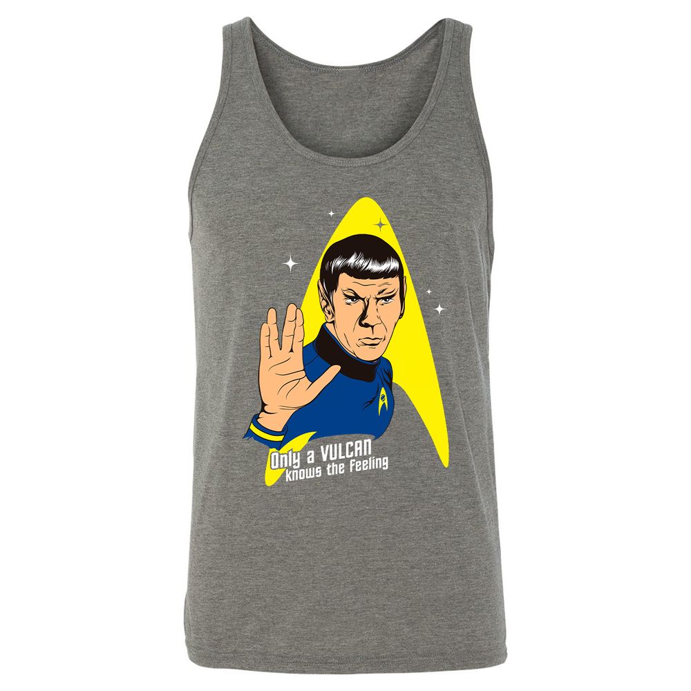 Unisex Jersey Tank - EM2FPR1G - Grey Triblend - 8