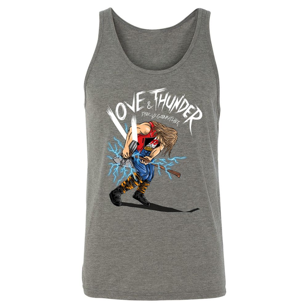 Unisex Jersey Tank - PB4FNK9J - Grey Triblend - 8