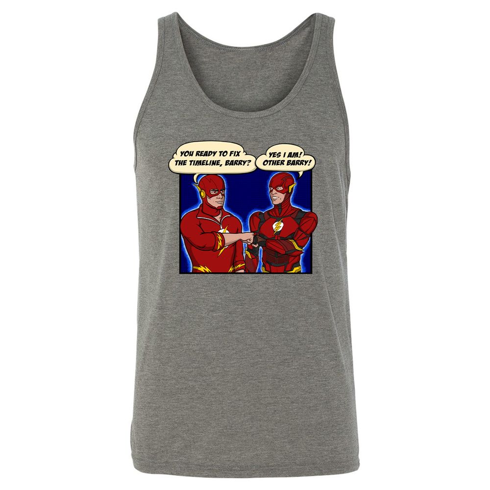 Unisex Jersey Tank - A7974TKY - Grey Triblend - 8