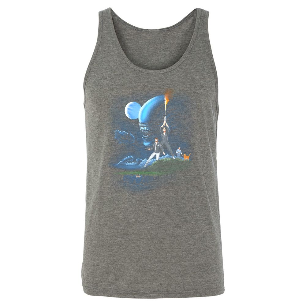 Unisex Jersey Tank - 3CA7MP8K - Grey Triblend - 8