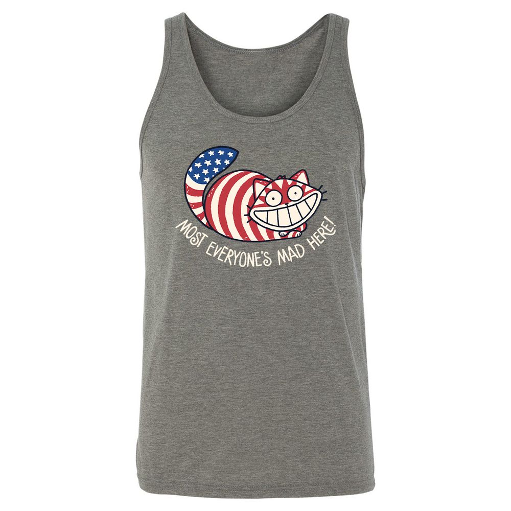 Unisex Jersey Tank - 38RY9T1H - Grey Triblend - 8