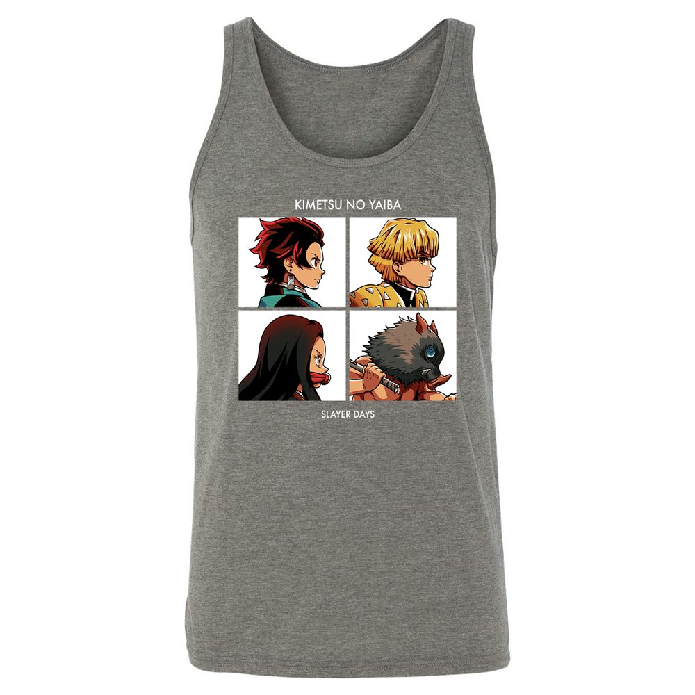 Unisex Jersey Tank - LYYJPY1N - Grey Triblend - 8