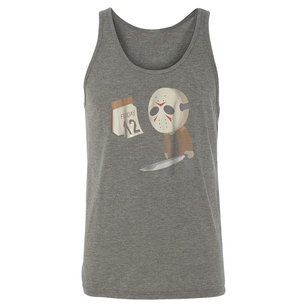 Unisex Jersey Tank - H5XMV5MV - Grey Triblend - 8