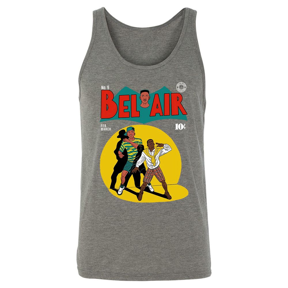 Unisex Jersey Tank - 4HGR432M - Grey Triblend - 8