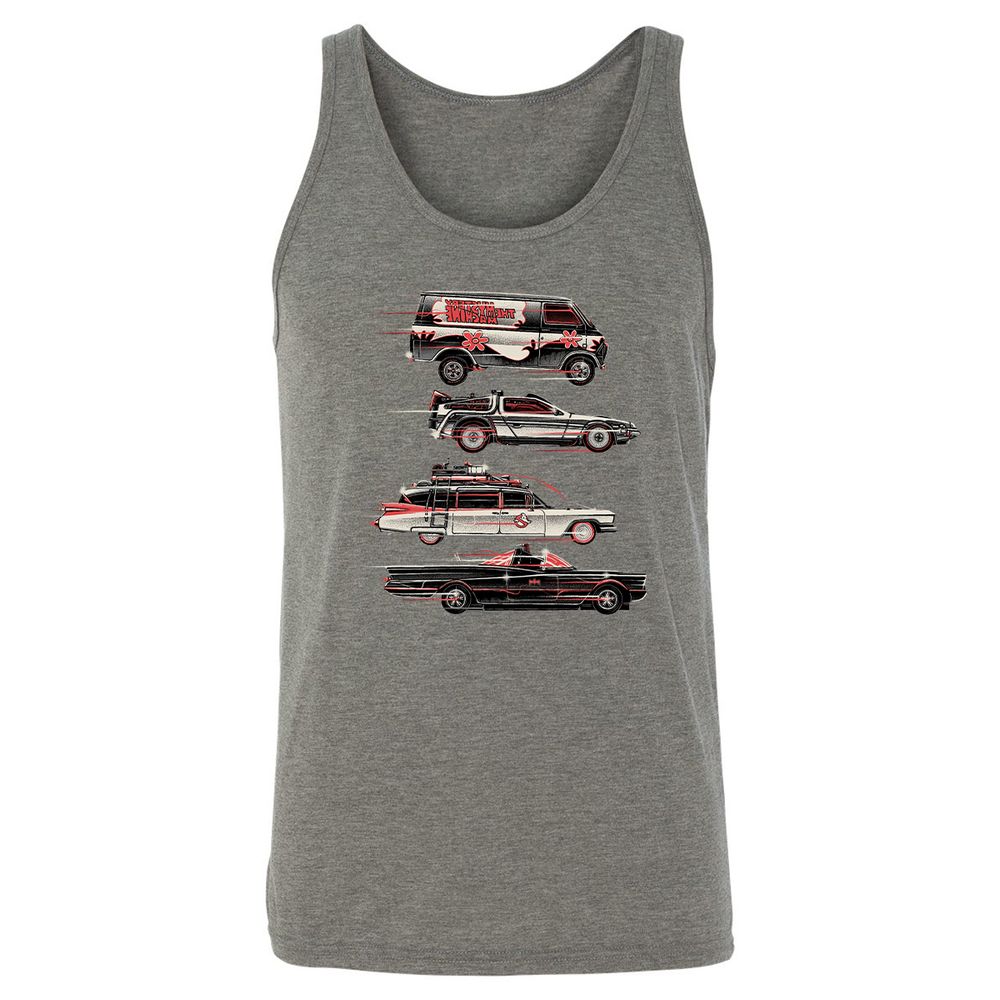 Unisex Jersey Tank - 5VL3M58E - Grey Triblend - 8