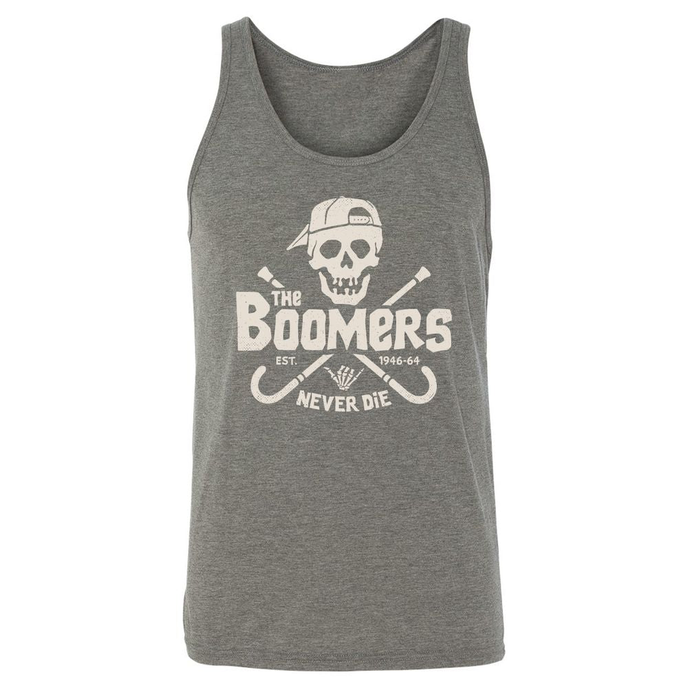 Unisex Jersey Tank - 69H5TUPT - Grey Triblend - 8