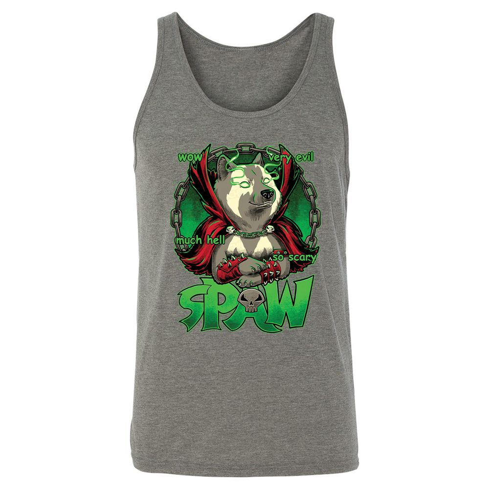 Unisex Jersey Tank - EQLB4R84 - Grey Triblend - 8