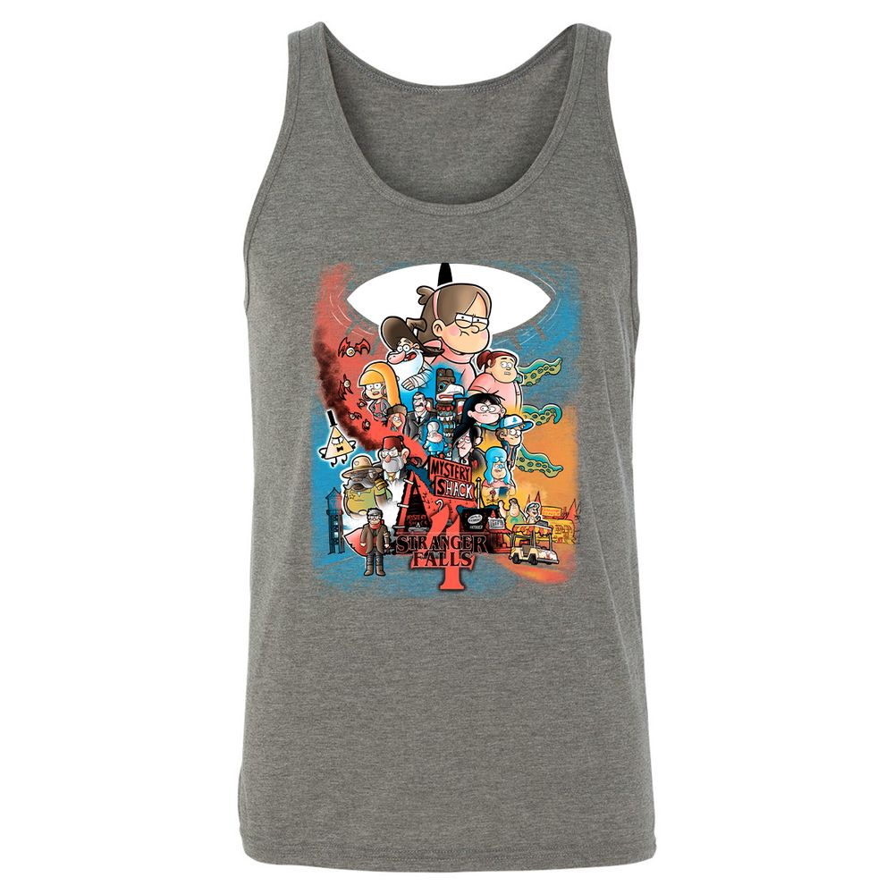 Unisex Jersey Tank - FD8GGYBC - Grey Triblend - 8