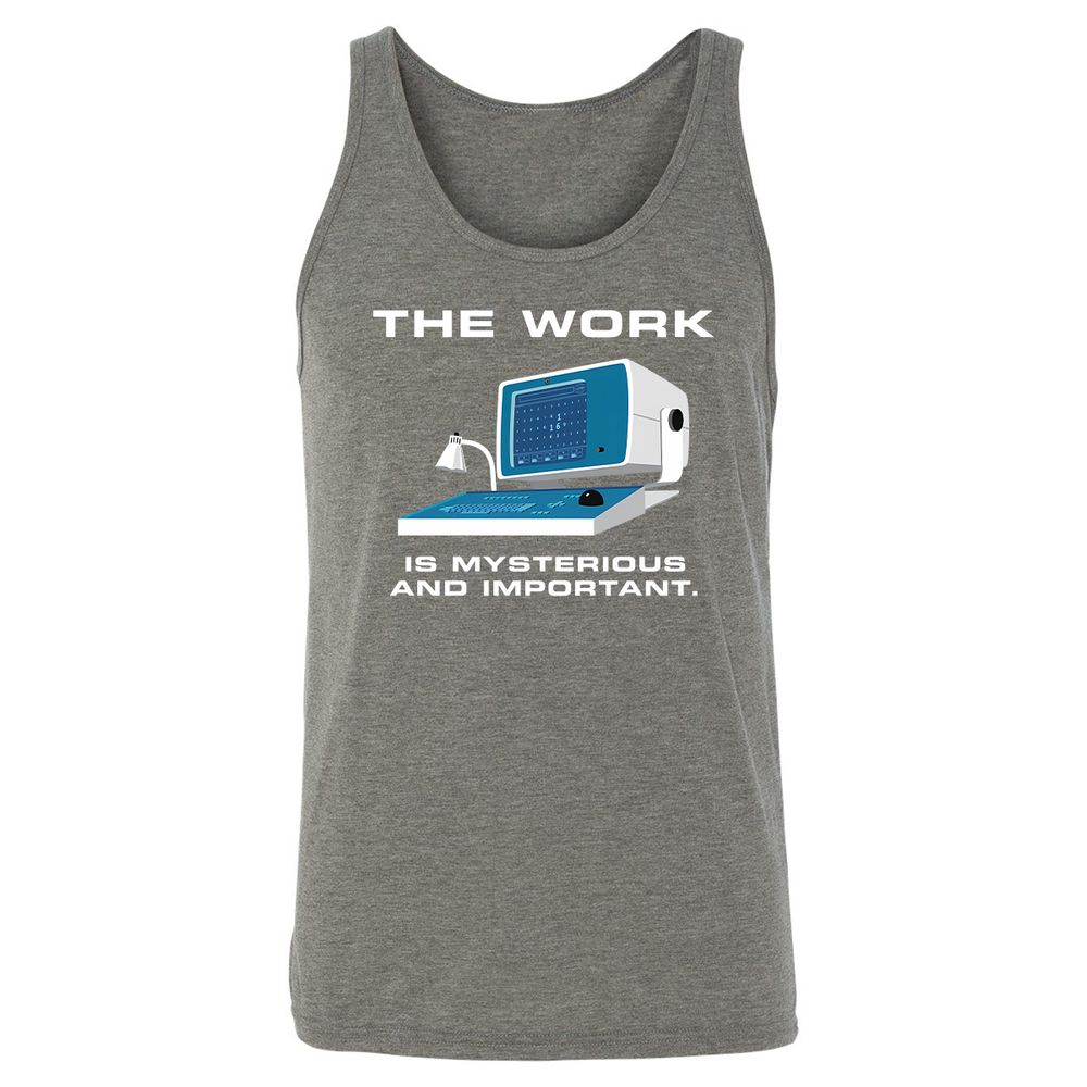 Unisex Jersey Tank - PLSSR7KB - Grey Triblend - 8
