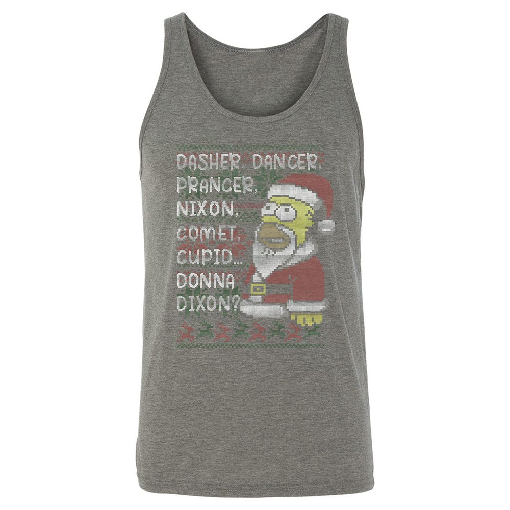 Unisex Jersey Tank - HNZ47F4F - Grey Triblend - 8