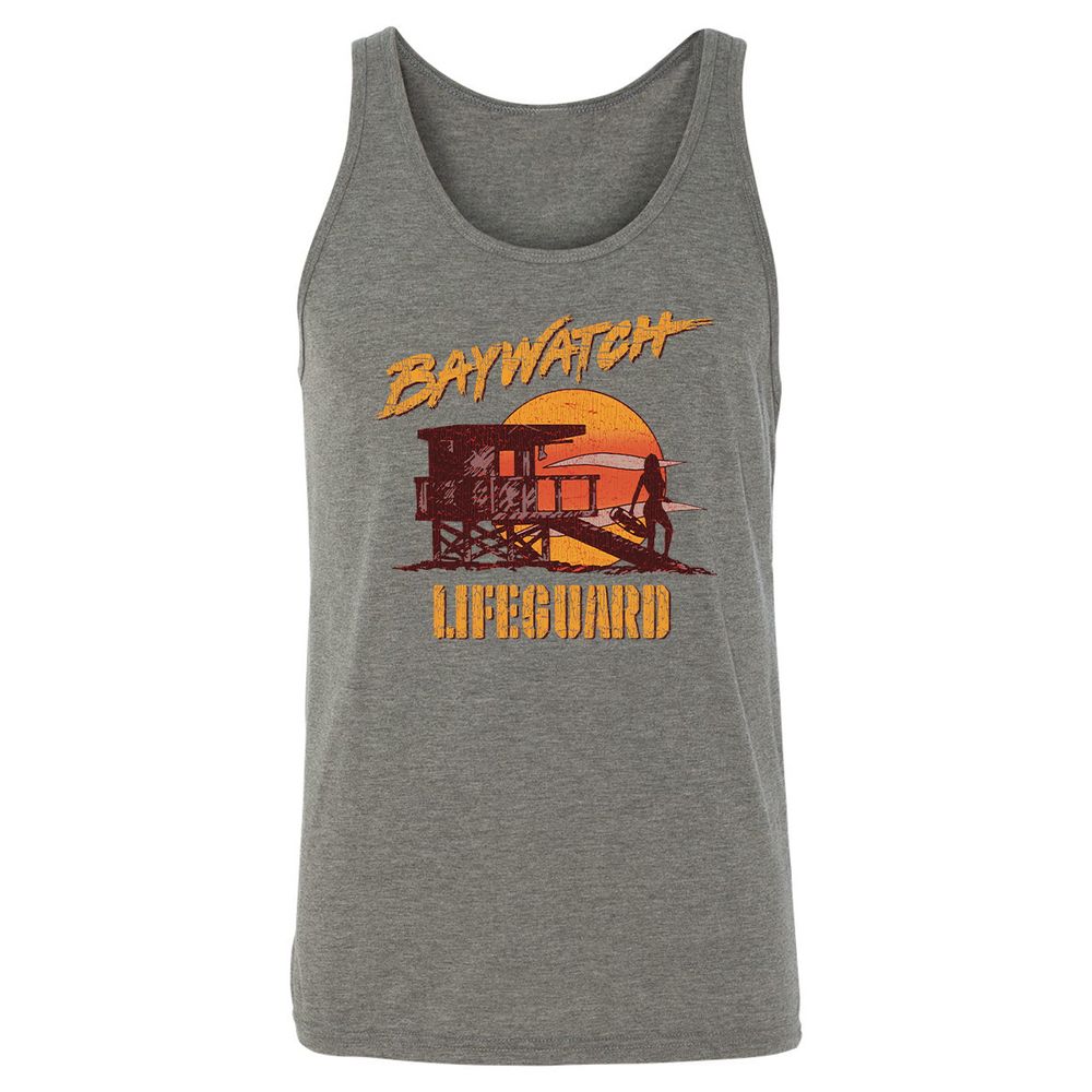 Unisex Jersey Tank - M1FZ2EA8 - Grey Triblend - 8
