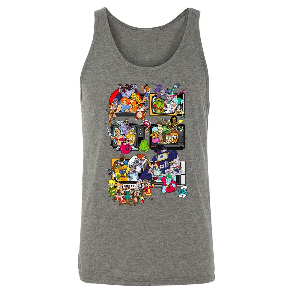 Unisex Jersey Tank - WEDR77L2 - Grey Triblend - 8