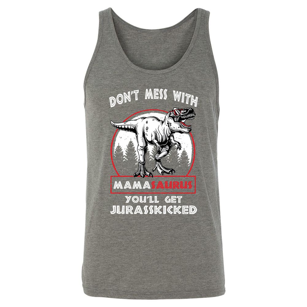 Unisex Jersey Tank - X1RV3E3N - Grey Triblend - 8