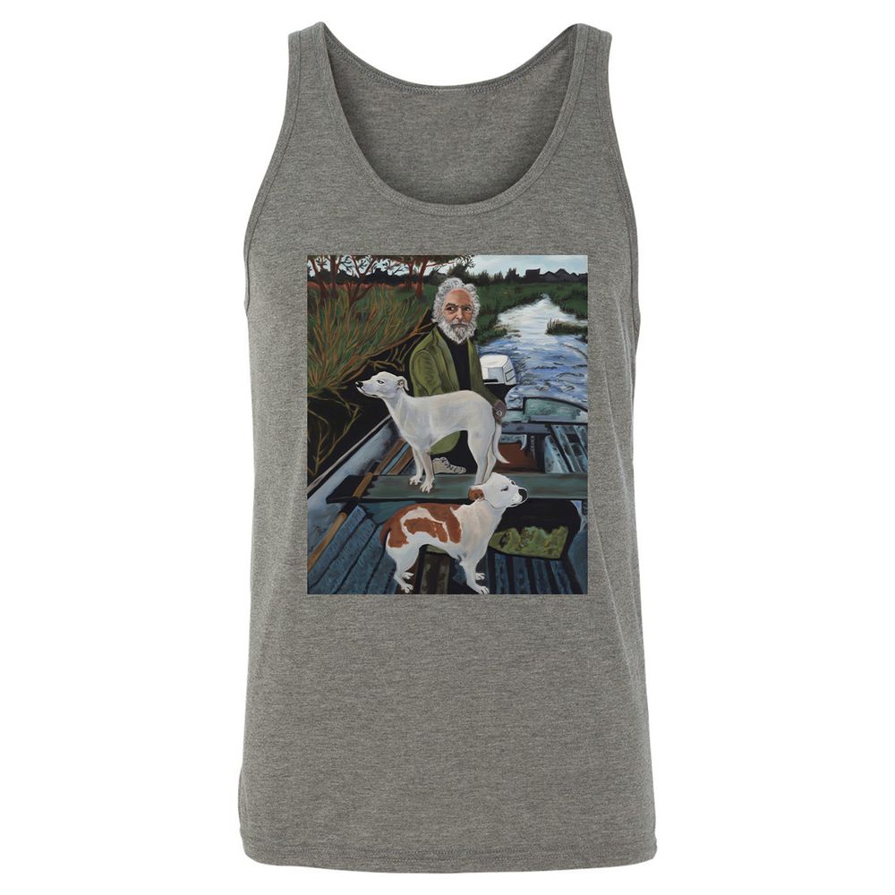 Unisex Jersey Tank - E976E3GR - Grey Triblend - 8