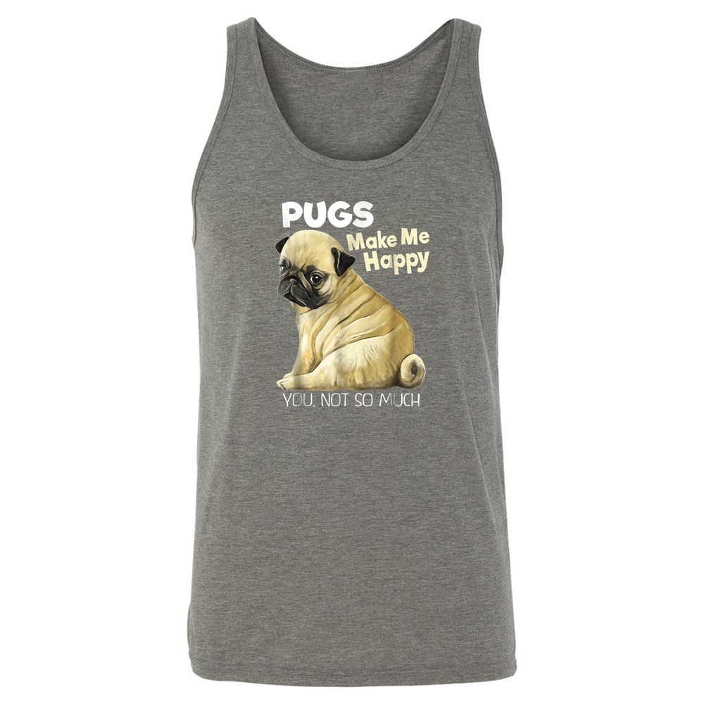 Unisex Jersey Tank - 7LKEX8HJ - Grey Triblend - 8
