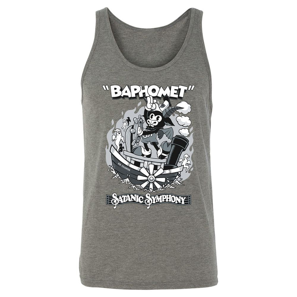 Unisex Jersey Tank - SM47G5SD - Grey Triblend - 8