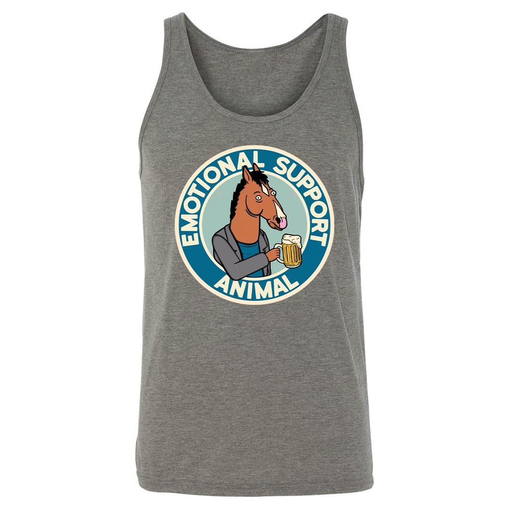 Unisex Jersey Tank - Y1CPJDX2 - Grey Triblend - 8