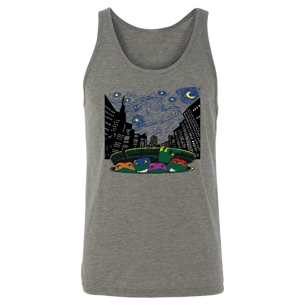 Unisex Jersey Tank - AUAHRD78 - Grey Triblend - 8