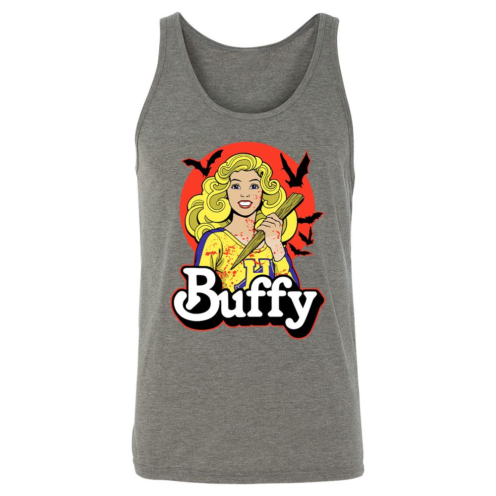 Unisex Jersey Tank - SM17YN9Q - Grey Triblend - 8