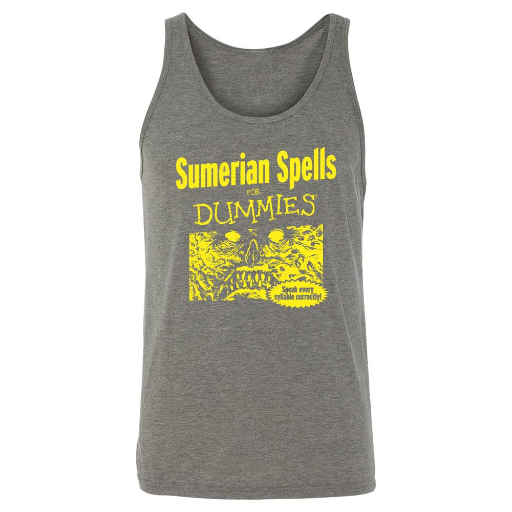 Unisex Jersey Tank - APTB4DY6 - Grey Triblend - 8