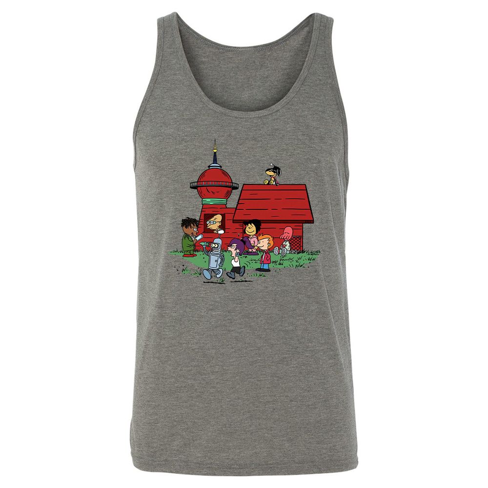 Unisex Jersey Tank - 2CW6FD12 - Grey Triblend - 8