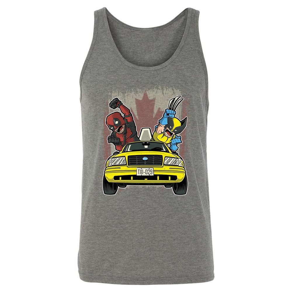 Unisex Jersey Tank - V5EEZ41D - Grey Triblend - 8