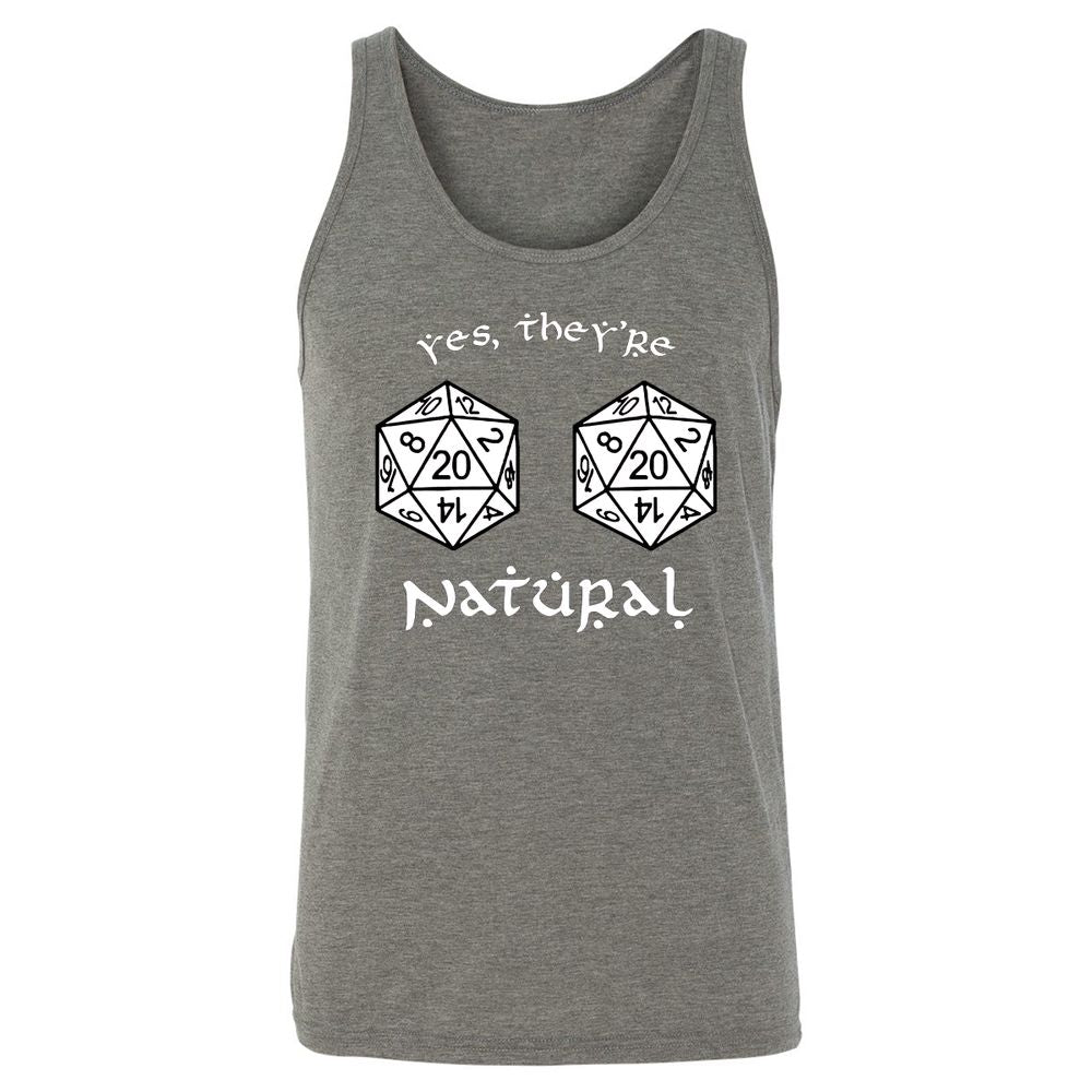 Unisex Jersey Tank - AH5K1B8A - Grey Triblend - 8