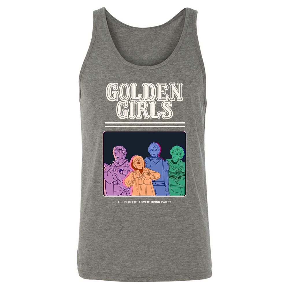The Perfect Adventuring Party - Grey Triblend - 8