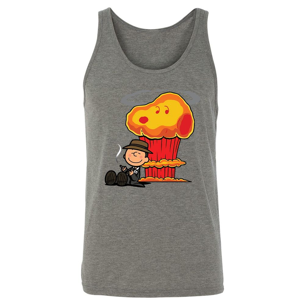 Unisex Jersey Tank - C85TKSZJ - Grey Triblend - 8