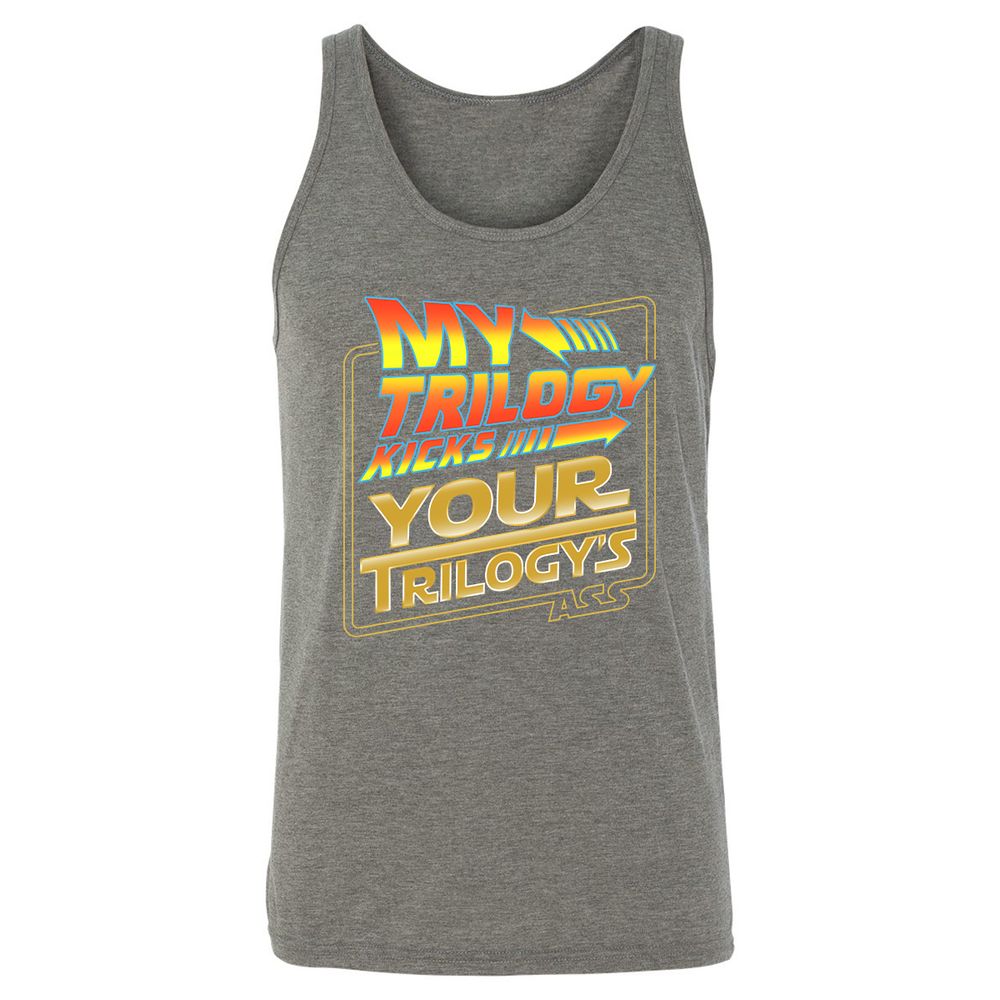 Unisex Jersey Tank - K4P3YNSQ - Grey Triblend - 8