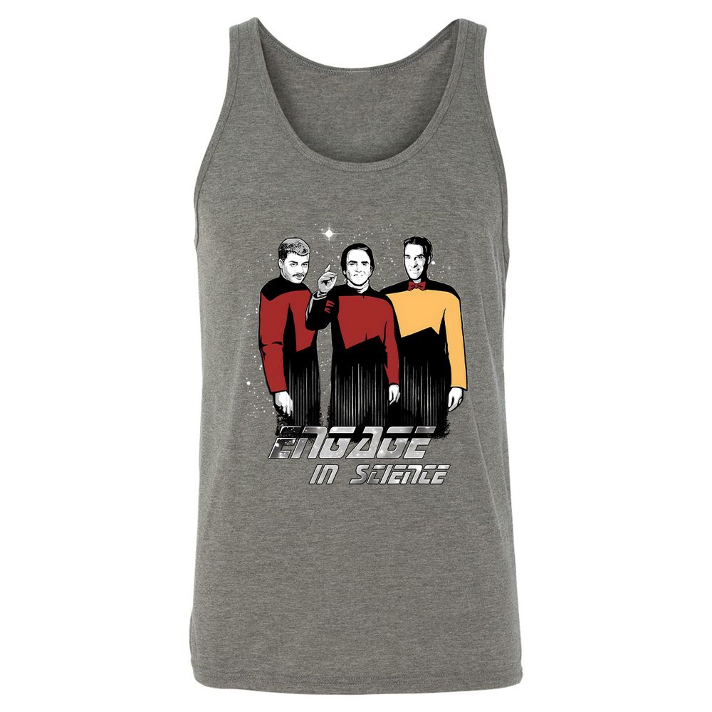 Unisex Jersey Tank - TW3D2JSH - Grey Triblend - 8