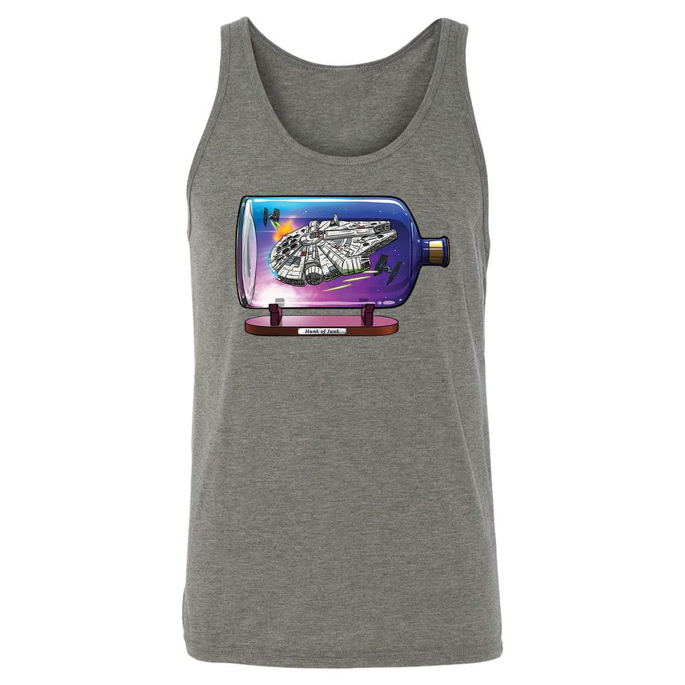 Unisex Jersey Tank - WTVCDW9A - Grey Triblend - 8