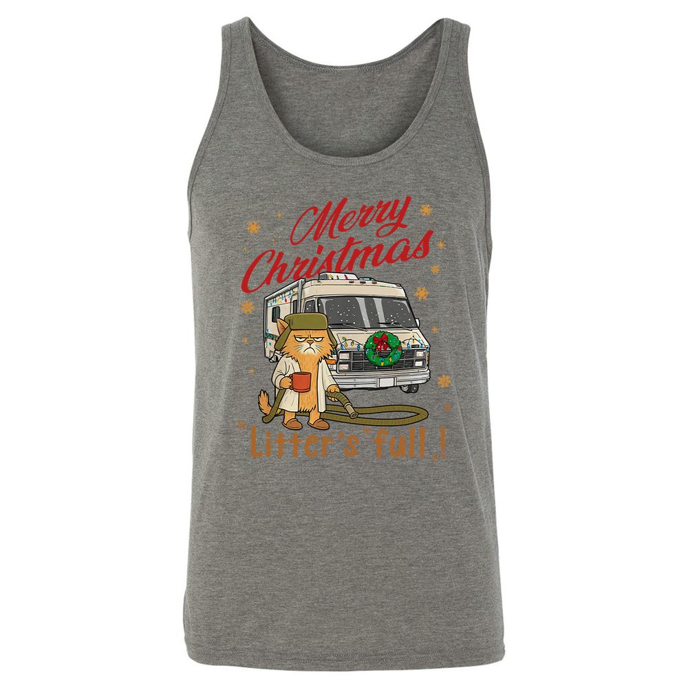 Unisex Jersey Tank - 3ENM4Z9H - Grey Triblend - 8